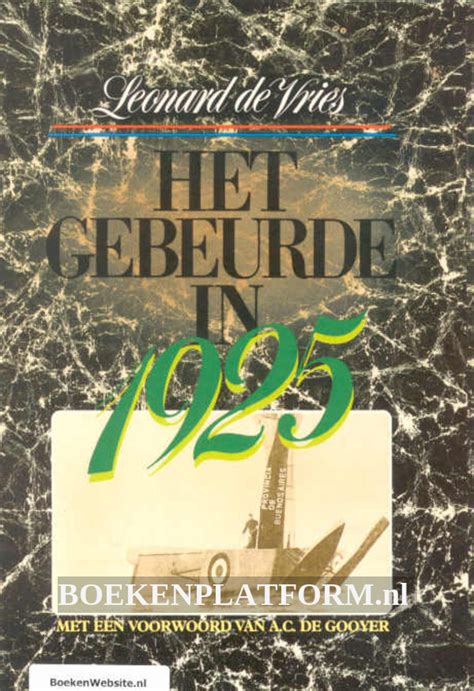 het gebeurde in 1925 Epub