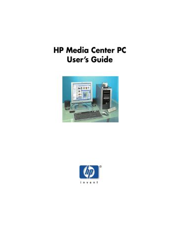 hewlett packard personal computer manual PDF