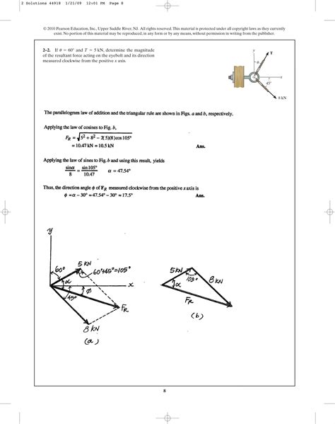 hibbeler statics solution manual chapter 2 Kindle Editon