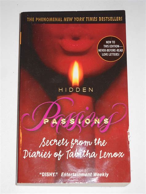 hidden passions secrets from the diaries of tabitha lenox Epub