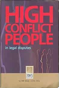 high conflict people in legal disputes Reader