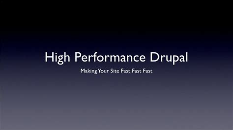 high performance drupal fast and scalable designs Epub