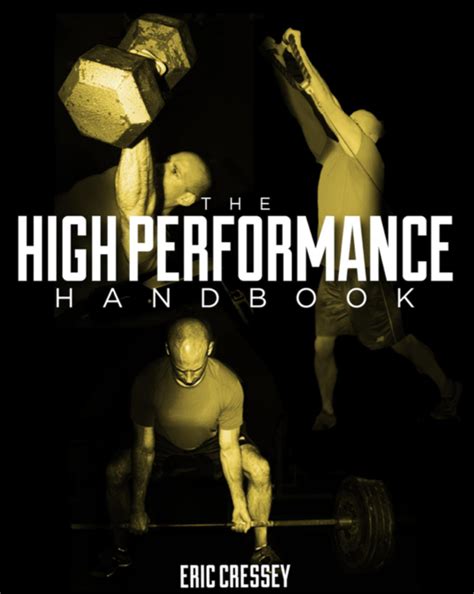high performance handbook eric cressey Kindle Editon