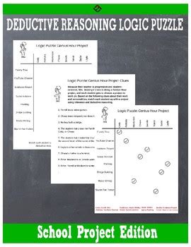 high school deductive reasoning logic puzzles Epub