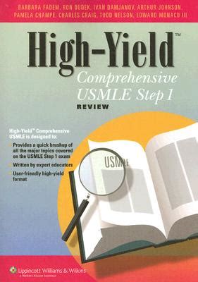 high yield tm comprehensive usmle step 1 review high yield series Doc