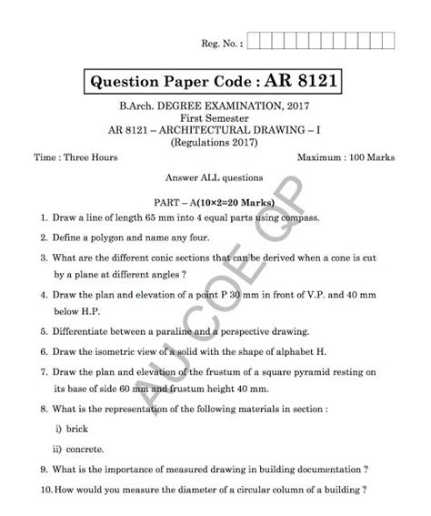 higher grade drawing exam question paper Epub