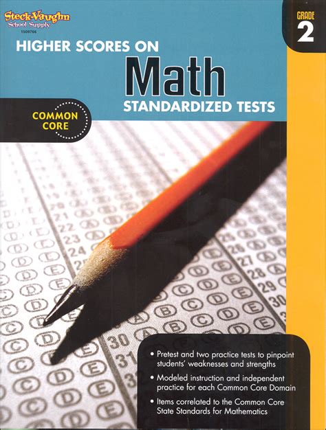 higher scores on standardized test for math reproducible grade 2 Doc