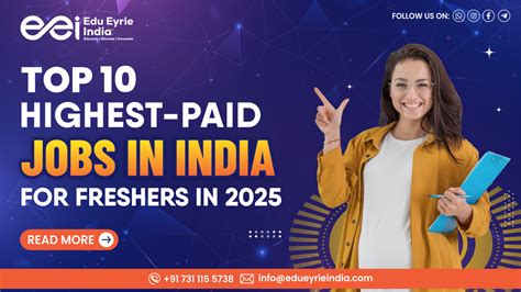 highest paying jobs in india for fresher