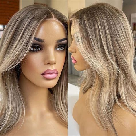 highlight blonde wig