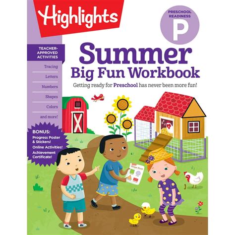 highlights big fun preschool workbook PDF