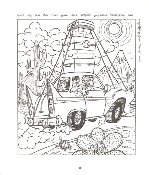 highlights hidden pictures® a coloring book for grown up children Kindle Editon