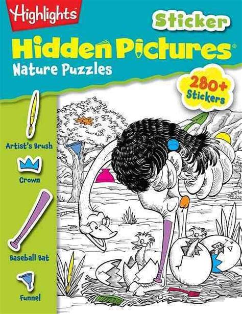 highlights sticker hidden pictures® nature puzzles Reader