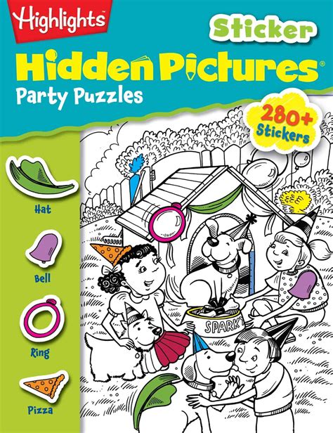 highlights sticker hidden pictures® party puzzles PDF
