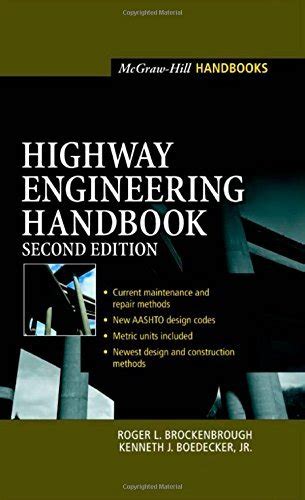 highway engineering handbook 2nd edition PDF