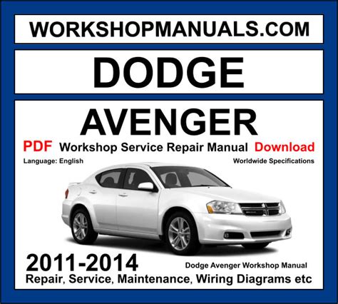 highway service manual dodge avenger Epub