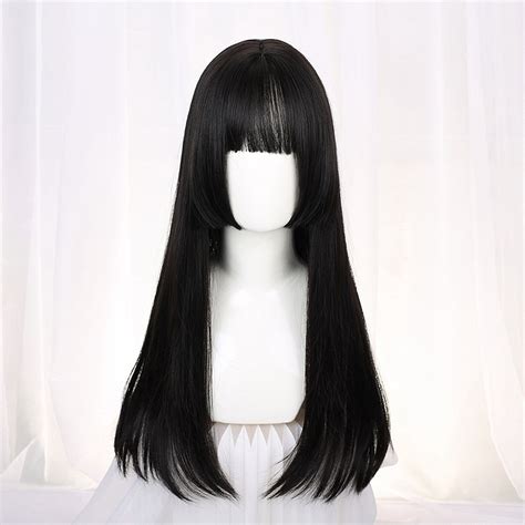 hime cut wig