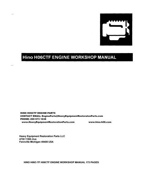 hino-h06c-engine-manual Ebook PDF