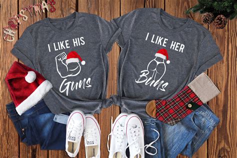 his and hers christmas shirts