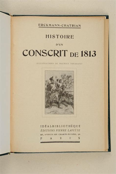 histoire conscrit french emile erckmann PDF