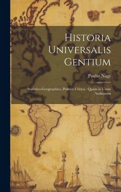 historia universalis gentium 1825 statistico geographico Doc