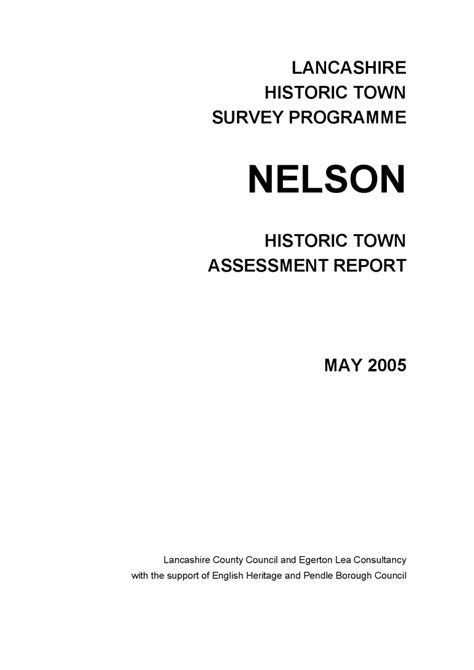 historic town assessment report may 2005 Doc