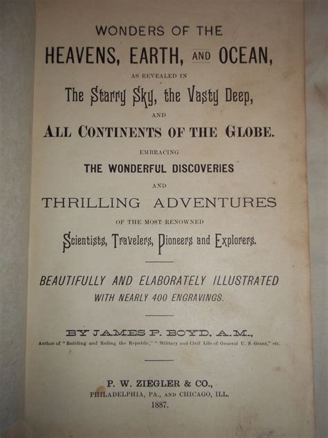 historical wonders earth heavens journal Doc