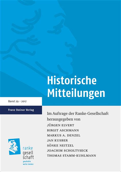 historische mitteilungen reformationszeitalters historiker jahrhundert PDF