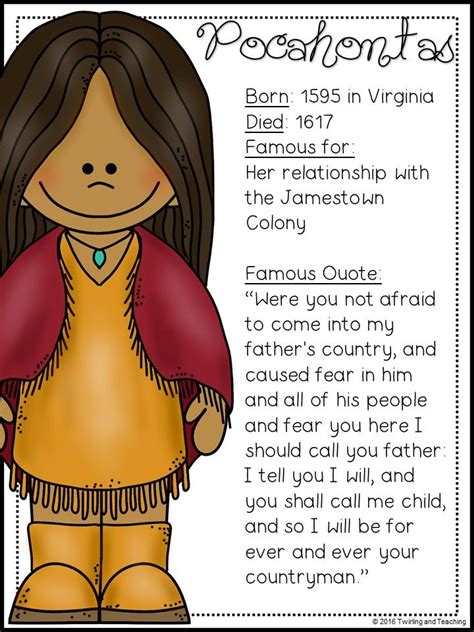 history for kids the illustrated life of pocahontas PDF
