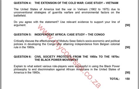 history grade 12 exemplar caps question paper PDF
