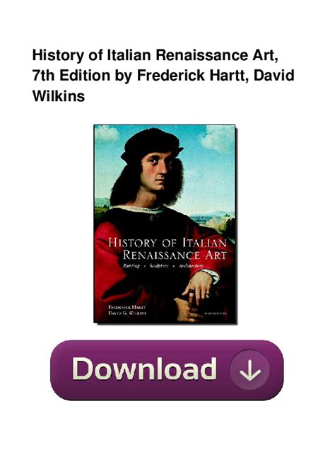 history italian renaissance frederick hartt Ebook Kindle Editon