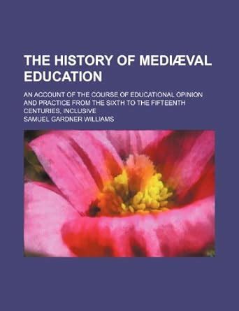 history mediaeval education educational fifteenth PDF