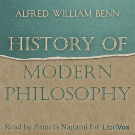 history modern philosophy alfred william Epub
