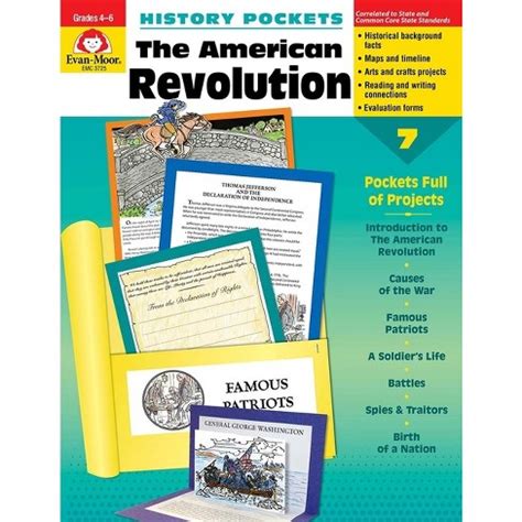 history pockets the american revolution grades 4 6 e book Doc