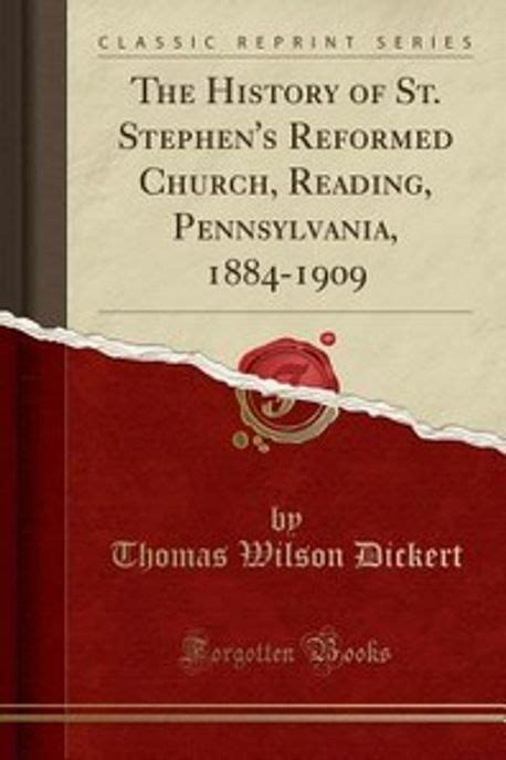 history reformed reading classic reprint Reader