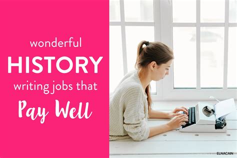 history writing jobs