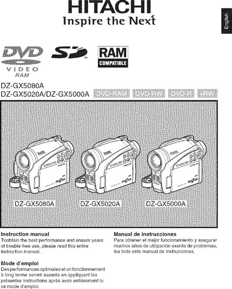 hitachi camcorders manuals Reader