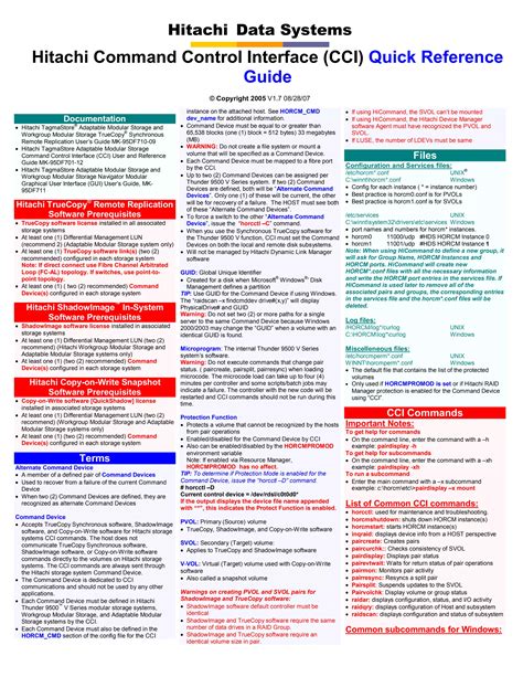 hitachi cci user guide Doc