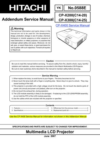 hitachi cmp4201u service manual Epub