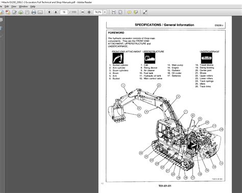 hitachi ex200 2 repair manual PDF