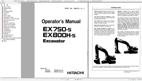 hitachi excavator troubleshooting manual PDF
