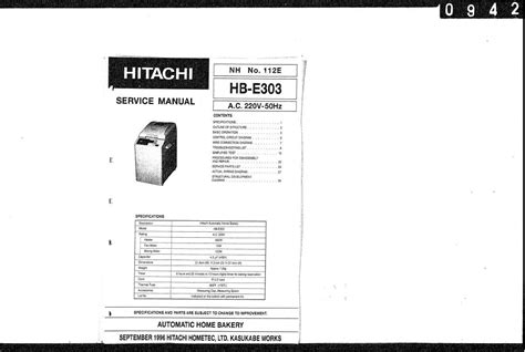 hitachi hb e303 user guide Kindle Editon