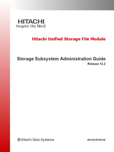 hitachi n4k30 storage owners manual Doc