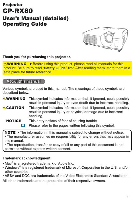 hitachi xga projector manual Epub