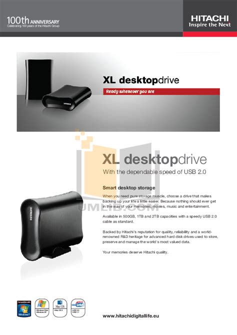 hitachi xl desk 3tb storage owners manual Kindle Editon