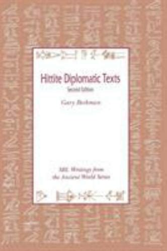 hittite diplomatic texts second edition PDF