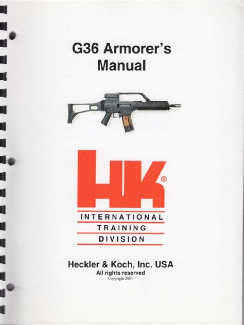 hk armorers manual pdf Kindle Editon