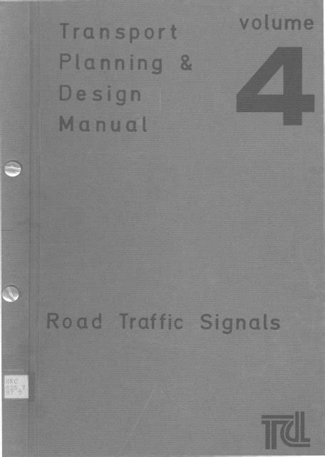 hk transport planning and design manual Epub