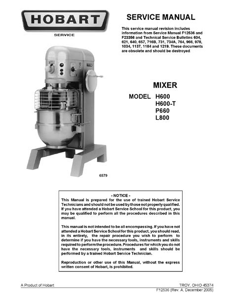 hobart lxi service manual Reader