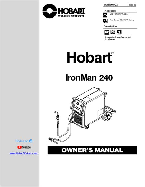 hobart mega arc manual pdf PDF