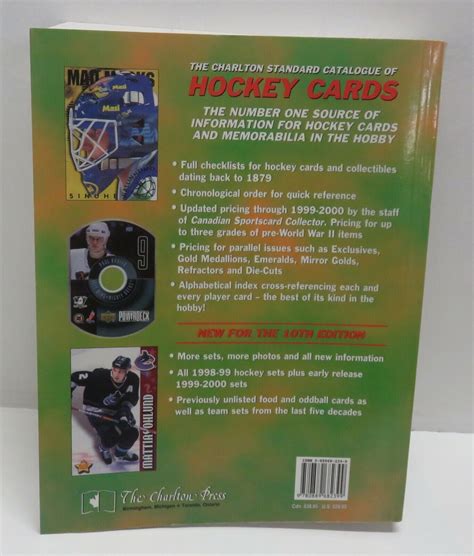 hockey cards 10th edition the charlton standard catalogue Doc